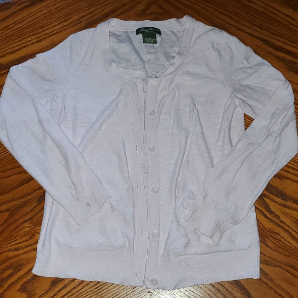 Light pink thin cardigan